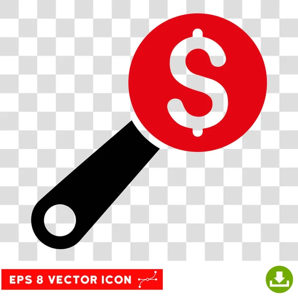 Financiële Audit Vector EPS-pictogram — Stockvector