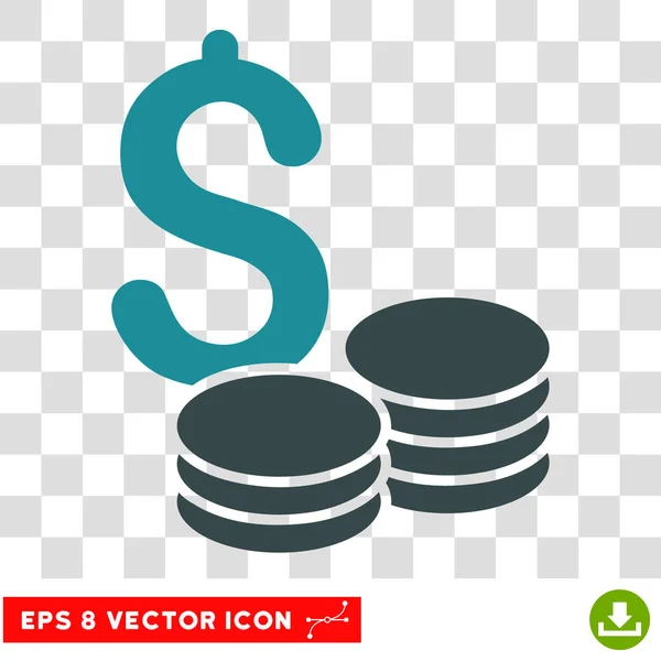 Dollar Cash Vektor eps Symbol — Stockvektor