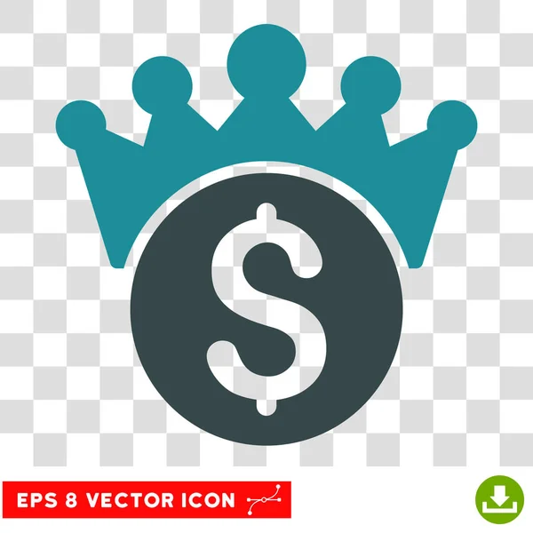 Vetor de potência financeira Eps Icon — Vetor de Stock