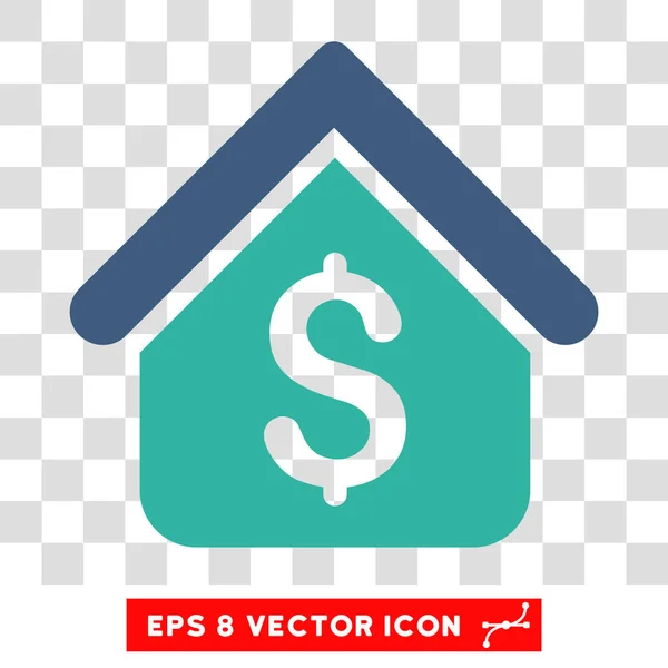 Икона ипотечного векторного кредита — стоковый вектор
