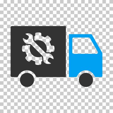 Ekipman kamyon vektör Eps simgesi