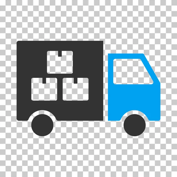Transport de marchandises voiture vecteur Eps Icône — Image vectorielle