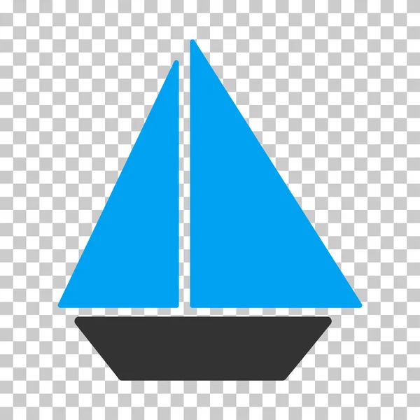 Yacht Vector Eps Icon — Stock Vector