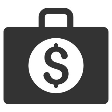 Muhasebe büyük düz vektör simgesi