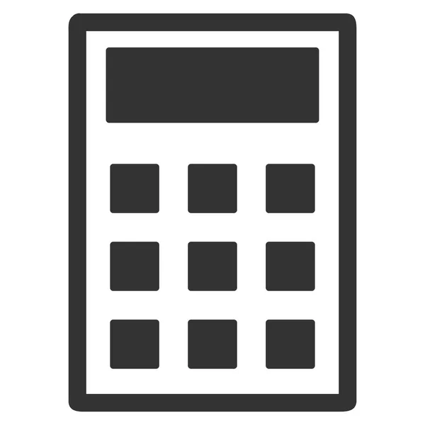 Ikona plochého vektoru kalkulačky — Stockový vektor