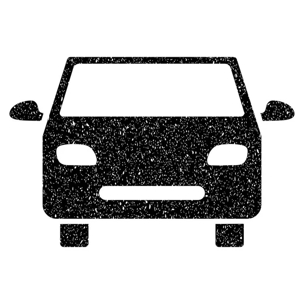 Car Grainy Texture Icon — Stock Vector
