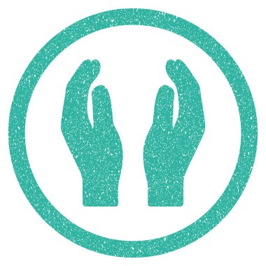 Alkış eller grenli doku simgesi