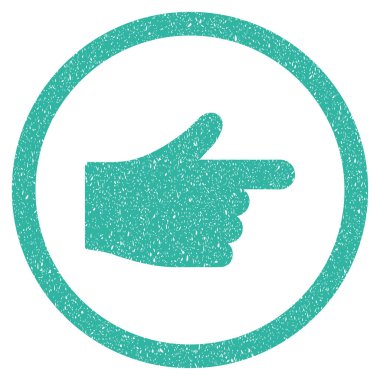 Dizin işaretçisi grenli doku simgesine