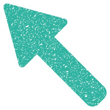 Sol yukarı ok grenli doku simgesi