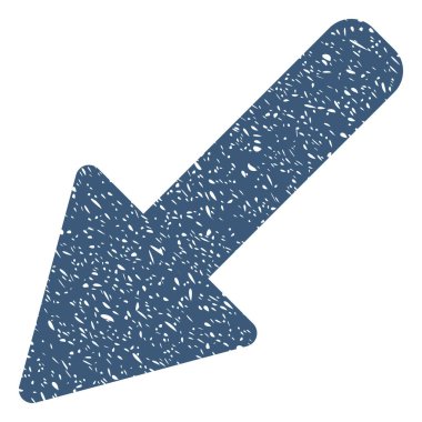 Aşağı ok grenli doku simgesini sol