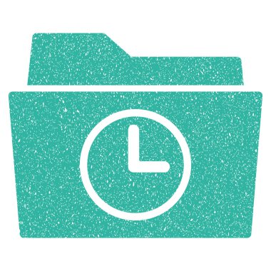 Geçici klasör grenli doku simgesi