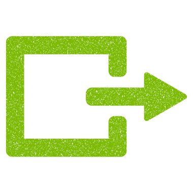 Çıkış grenli doku simgesi