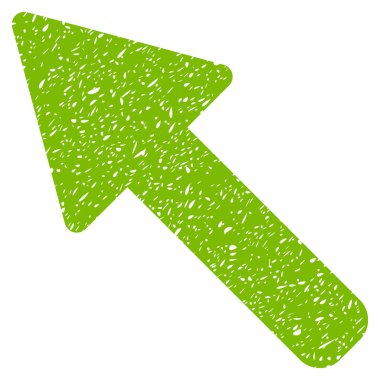 Sol yukarı ok grenli doku simgesi