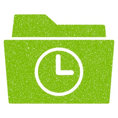 Geçici klasör grenli doku simgesi