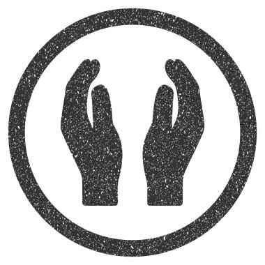 Alkış eller grenli doku simgesi