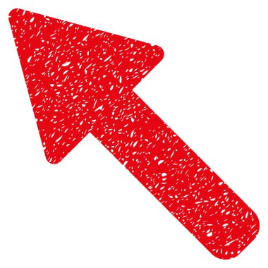 Sol yukarı ok grenli doku simgesi