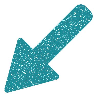 Aşağı ok grenli doku simgesini sol