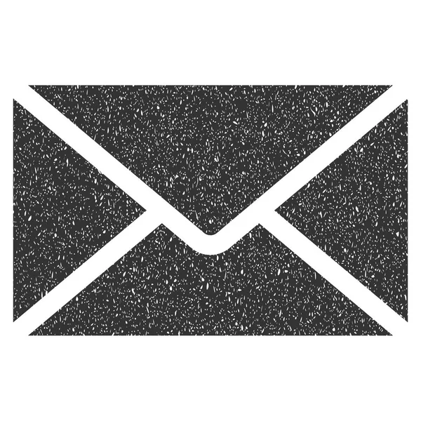 Post Umschlag körnige Textur Symbol — Stockvektor