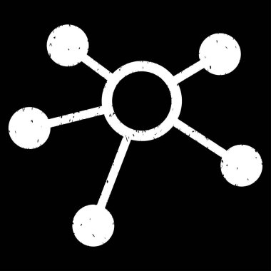 Bağlantıları grenli doku simgesi