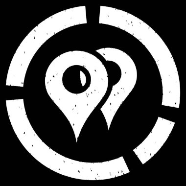 Geo diyagramı grenli doku simgesi