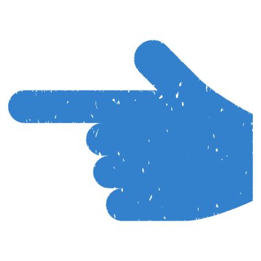 El işaretçisi sol grenli doku simgesi