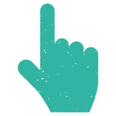 Grenli doku simgesini kadar el işaretçisi