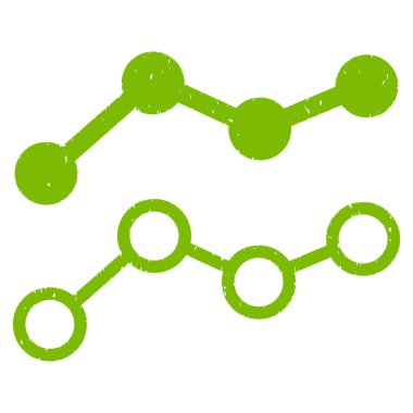 Eğilimleri grenli doku simgesi