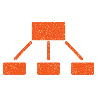 Hiyerarşi grenli doku simgesi