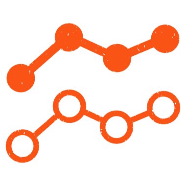 Eğilimleri grenli doku simgesi