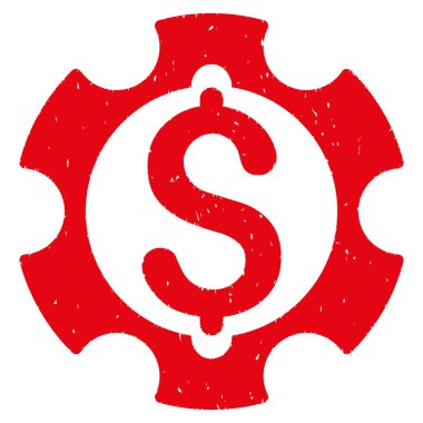 Finansal kalkınma grenli doku simgesi