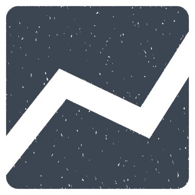 Analitik grafik grenli doku simgesi