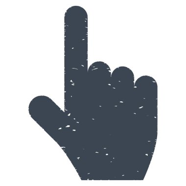 Grenli doku simgesini kadar el işaretçisi