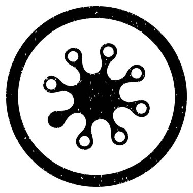 Axenic yuvarlak grenli simgesi