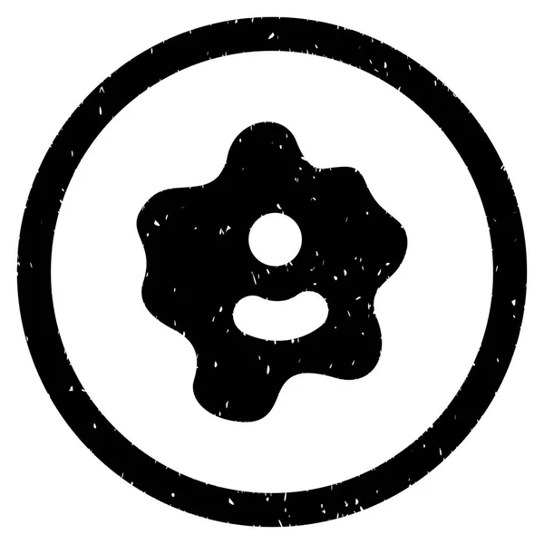 Ameba zaokrąglone ziarniste ikona — Wektor stockowy