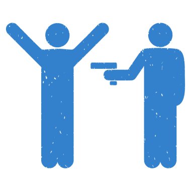 Suç hırsızlık grenli doku simgesi