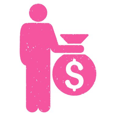 Yatırımcı grenli doku simgesi