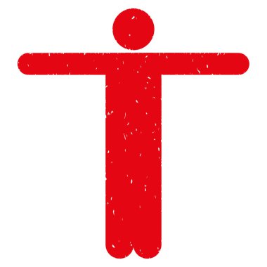 Korkuluk poz grenli doku simgesi