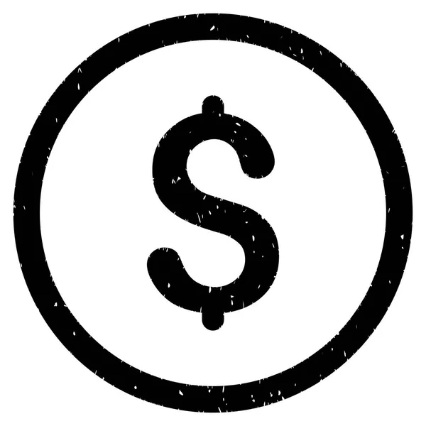 Dolaru ikona razítko — Stockový vektor