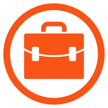 Büyük düz yuvarlak vektör simgesi