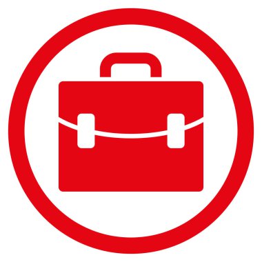 Büyük düz yuvarlak vektör simgesi