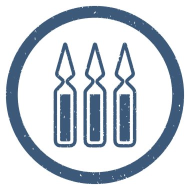 Ampul grenli simgesi yuvarlak