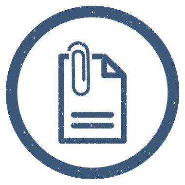 Yuvarlak belge grenli simgesi ekleme