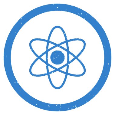 Atom grenli simgesi yuvarlak