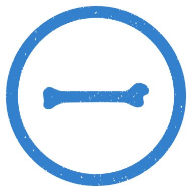 Kemik grenli simgesi yuvarlak