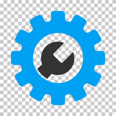 Hizmet araçları vektör simgesi