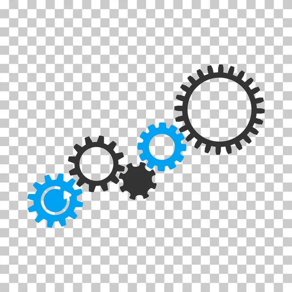 Gear Mechanism Vector Icon — Stock Vector