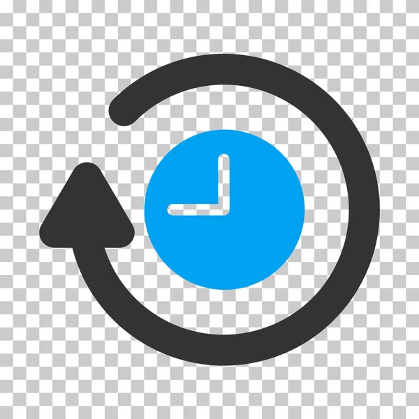 Repeat Clock Vector Icon — Stock Vector