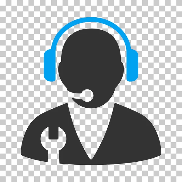 Support Manager Vector Icon — Stock Vector