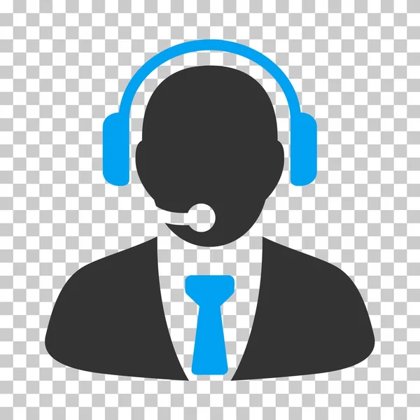 Support Manager Vector Icon — Stock Vector