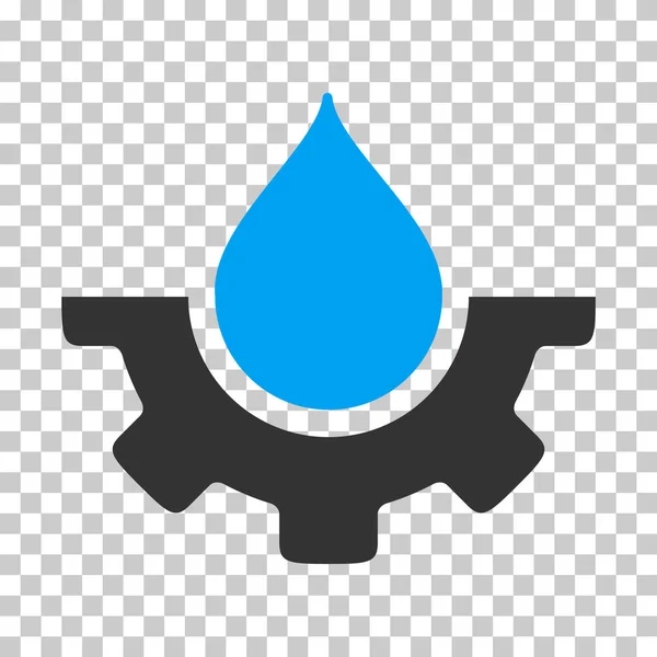 Wasserdienst-Vektor-Symbol — Stockvektor